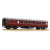 Bachmann - 34-437 - LNER Thompson Brake Composite Corridor BR Maroon