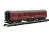 Graham Farish - 374-845A - Stanier Vestibule First Corridor LMS Crimson Lake