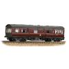 Graham Farish - 374-880 - LMS 50ft Inspection Saloon BR Maroon (Black Ends)