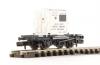 Graham Farish - 377-327 - Conflat With AF Container GWR White