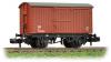 Graham Farish - 377-975 - 12 Ton Eastern Ventilated Van Planked Ends LNER Oxide