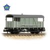 Graham Farish - 378-027 - SE&CR 25T 'Dance Hall' Brake Van BR Grey