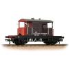 Bachmann - 38-400B - SR 25T 'Pill Box' Brake Van Right-Hand Duckets SR Brown