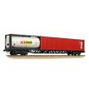 Bachmann - 38-628C - BR FFA Inner Flat BR Blue, 2 x Type N Freightliner Containers