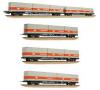 Bachmann - 38-629 - BR FFA/FGA Flats 5-Wagon Bundle BR Blue