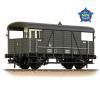 Bachmann - 38-918 - SE&CR 25T 'Dance Hall' Brake Van BR Departmental Olive Green