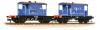 Bachmann - 38-990 - Twin Pack Brake Vans NSE Livery