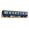 Bachmann - 39-452A - LMS 57ft 'Porthole' Second Corridor BR Blue & Grey