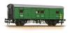 Bachmann - 39-530 - Ex-Southern PMV Parcels & Miscellaneous Van BR Green (Black Ends)