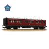 Bachmann - 39-863 - LNWR 50ft Arc Roof Composite Corridor LMS Crimson Lake