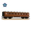 Bachmann - 39-871 - LNWR 50ft Arc Roof Third Corridor M&GN Brown