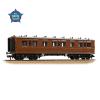 Bachmann - 39-871A - LNWR 50ft Arc Roof Third Corridor M&GN Brown