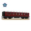 Bachmann - 39-873A - LNWR 50ft Arc Roof Third Corridor LMS Crimson Lake