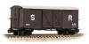 Bachmann - 393-028 - Covered Goods Wagon SR Brown