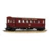 Bachmann - 394-028 - Gloucester Bogie Coach Lincolnshire Coast L.R. Maroon