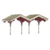 Graham Farish - 42-0068R - March Station Canopy Red