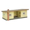 Bachmann - 44-0160B - Narrow Gauge Corrugated Station Brown and Cream