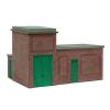 Bachmann - 44-0181G - Lineside Brick Substation Green