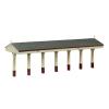 Bachmann - 44-0188B - S&DJR Wooden Canopy Chocolate and Cream