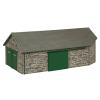 Bachmann - 44-0197G - Harbour Station Goods Shed Green