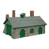 Bachmann - 44-0198G - Narrow Gauge Blacksmith's and Wagon Workshop Green