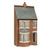 Bachmann - 44-0123B - Low Relief Left Hand Bay Terrace Blue