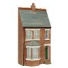 Bachmann - 44-0213G - Low Relief Left Hand Bay Terrace Green
