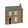 Bachmann - 44-0219B - Low Relief Stone Terrace Left Hand Door Brown