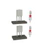Bachmann - 44-0500 - Lineside Relay Boxes and Telephone