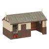 Bachmann - 44-100B - Corrugated Platform Shelter and Office Chocolate