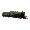 Dapol - 4S-043-003 - GWR 2-6-0 Mogul Green "GWR" with BR Smokebox No. plate