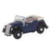 Oxford Diecast - 76ME006 - Morris Eight E Series Tourer Dark Blue