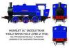 Rapido Trains - 903004 - 16" Hunslet "Holly Bank No.3" Staffordshire Area NCB Lined Blue