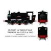 Rapido Trains - 903006 - 16" Hunslet "Primrose No.2" NCB Lined Black