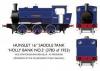 Rapido Trains - 903504 - 16" Hunslet "Holly Bank No.3" Staffordshire Area NCB Lined Blue