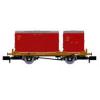 Rapido Trains - 921003 - Conflat P Wagon No. B933061 BR Crimson