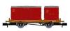 Rapido Trains - 921004 - Conflat P Wagon No. B933177 BR Crimson