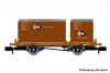 Rapido - 921015 - BR Conflat P Bauxite Containers B933861