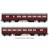 Rapido - 946006 - Dia E140 B Set - No.W6455W & W6456W BR Maroon