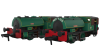 Rapido - 968001 - Port of Par Bagnalls Twin Pack - Lined Dark Green
