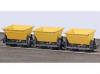 Peco - GR-332 - Hudson Rugga V-Skips Wagon Set (3) Yellow