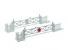Peco - NB-50 - Level Crossing Gates (4) with Wicket Gates and Fencing