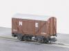 Peco - NR43E - Box Van Standard NE Brown