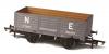 Oxford Rail - OR76MW6001C - 6 plank Open Wagon LNER Grey 150475