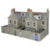 Metcalfe - P0305 - Low Relief Terraced House Backs Stone