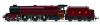 Hornby - R30134X - LMS Princess Royal Class The Turbomotive 4-6-2, 6202