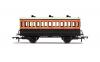 Hornby - R40062 - LSWR, 4 Wheel Coach, 3rd Class, 302 - Era 2