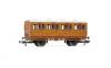 Hornby - R40414 - IoW CR, 4 Wheel Coach (4 Door), 1st Class - Era 2