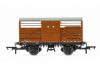 Hornby - R6826A - BR Dia 1529 Cattle Wagon 'B891214' BR Bauxite