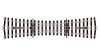 Peco - SL-U1190 - Double Slip Bullhead Rail Unifrog